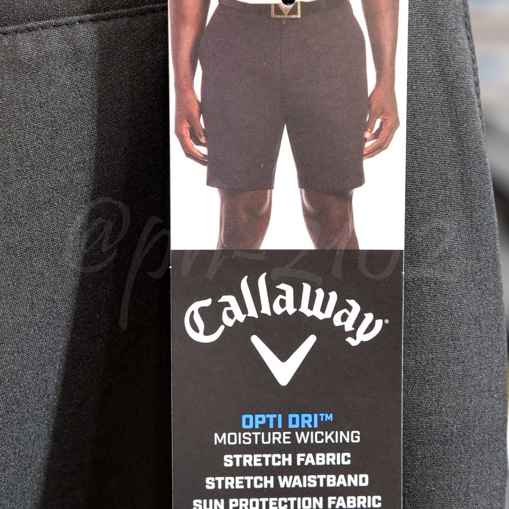 Callaway Black Athletic Shorts with Stretch Fabric with out tags